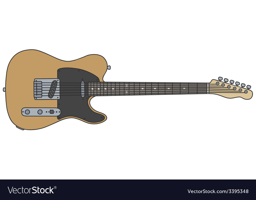 Classic electric guitar