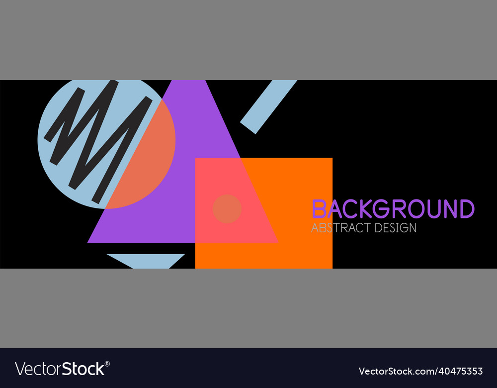 Abstract background with blocks lines geometric vector image Abstract background with blocks lines geometric