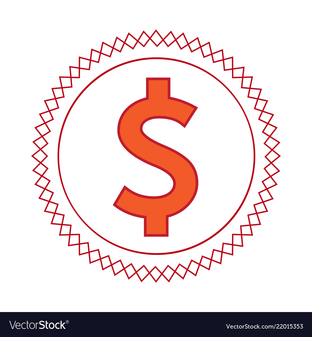 Dollar Geld-Symbol vector image Dollar Geld-Symbol