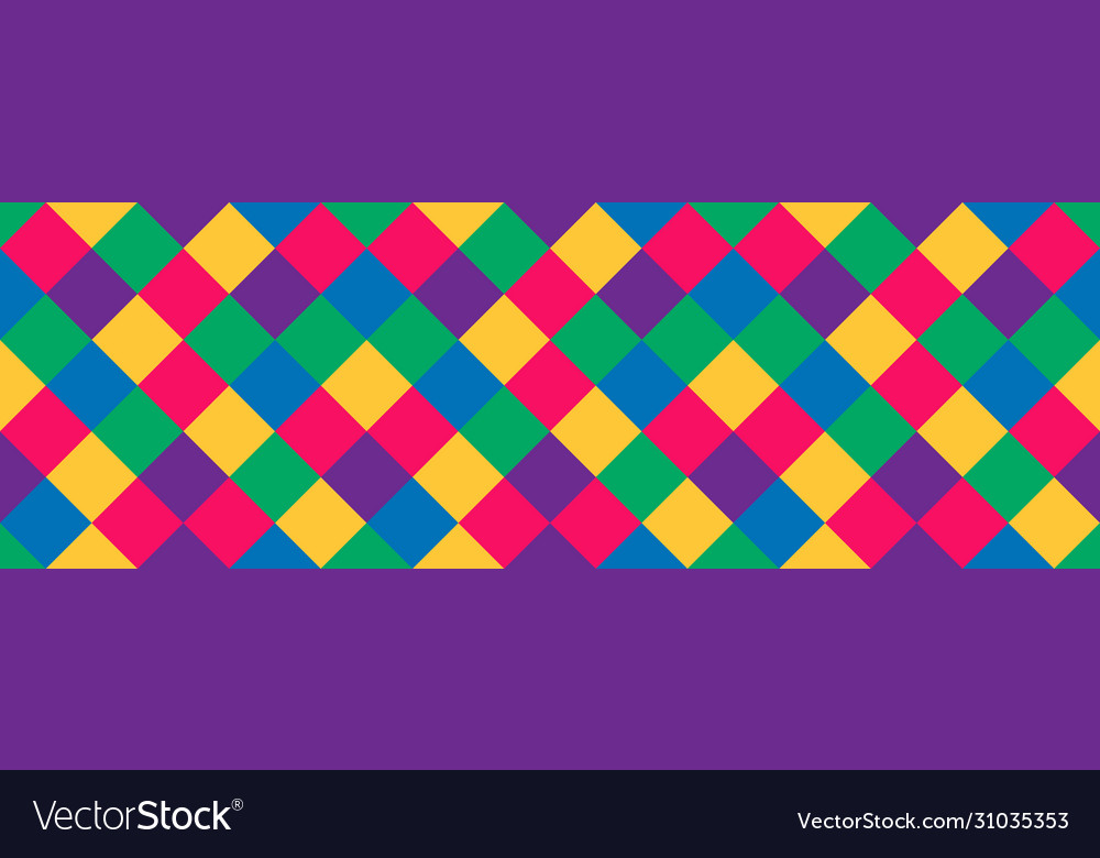 Geometric colorful pattern
