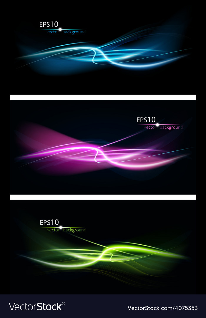 Set of abstract design