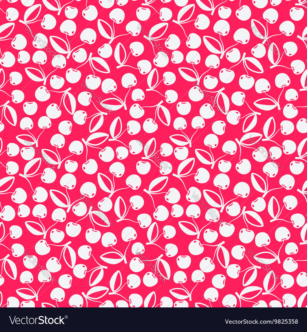 Cherry Seamless Red Pattern