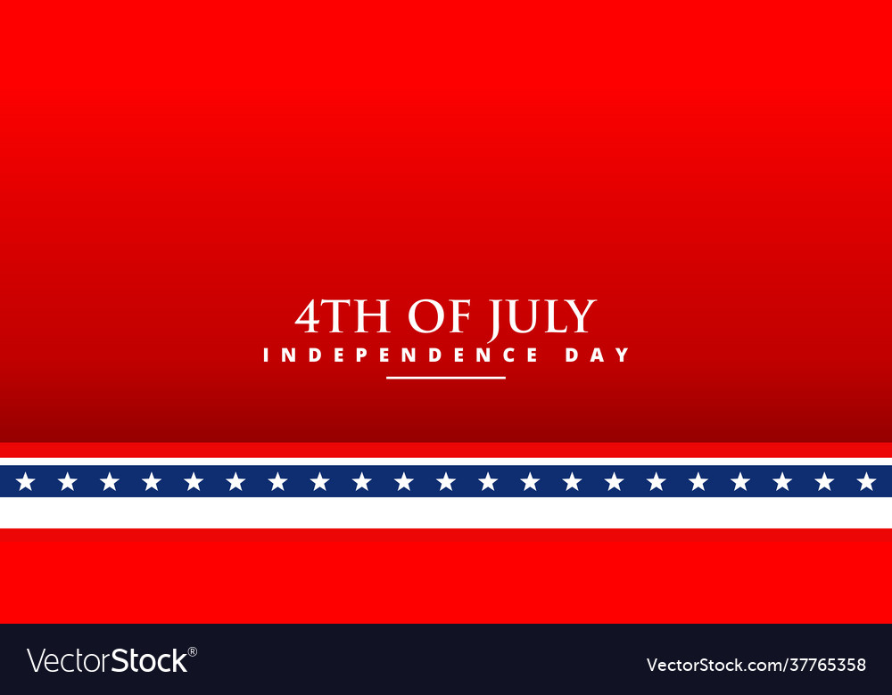 Red background holiday 4th july usa