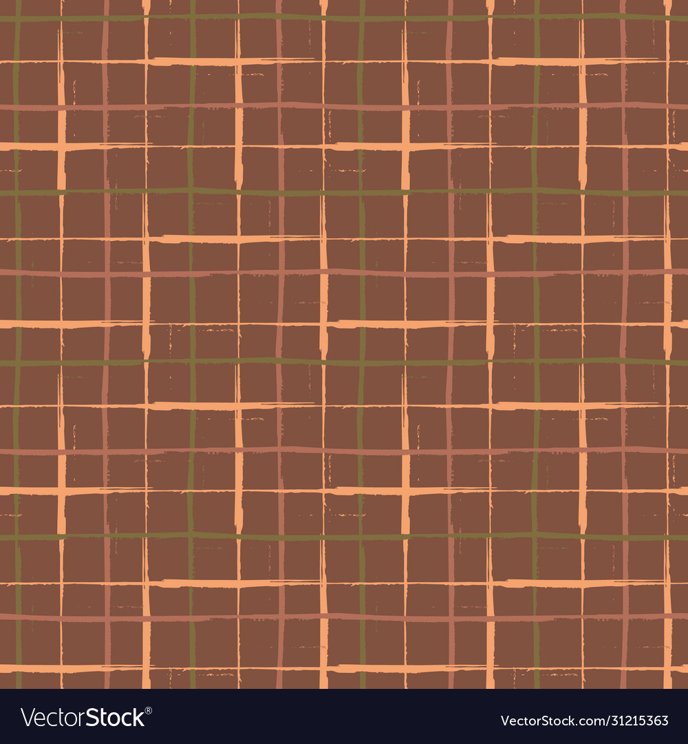 Grunge line seamless grid pattern