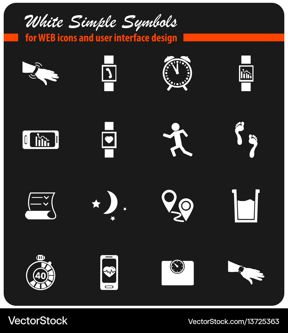 Jogging icon set Royalty Free Vector Image - VectorStock