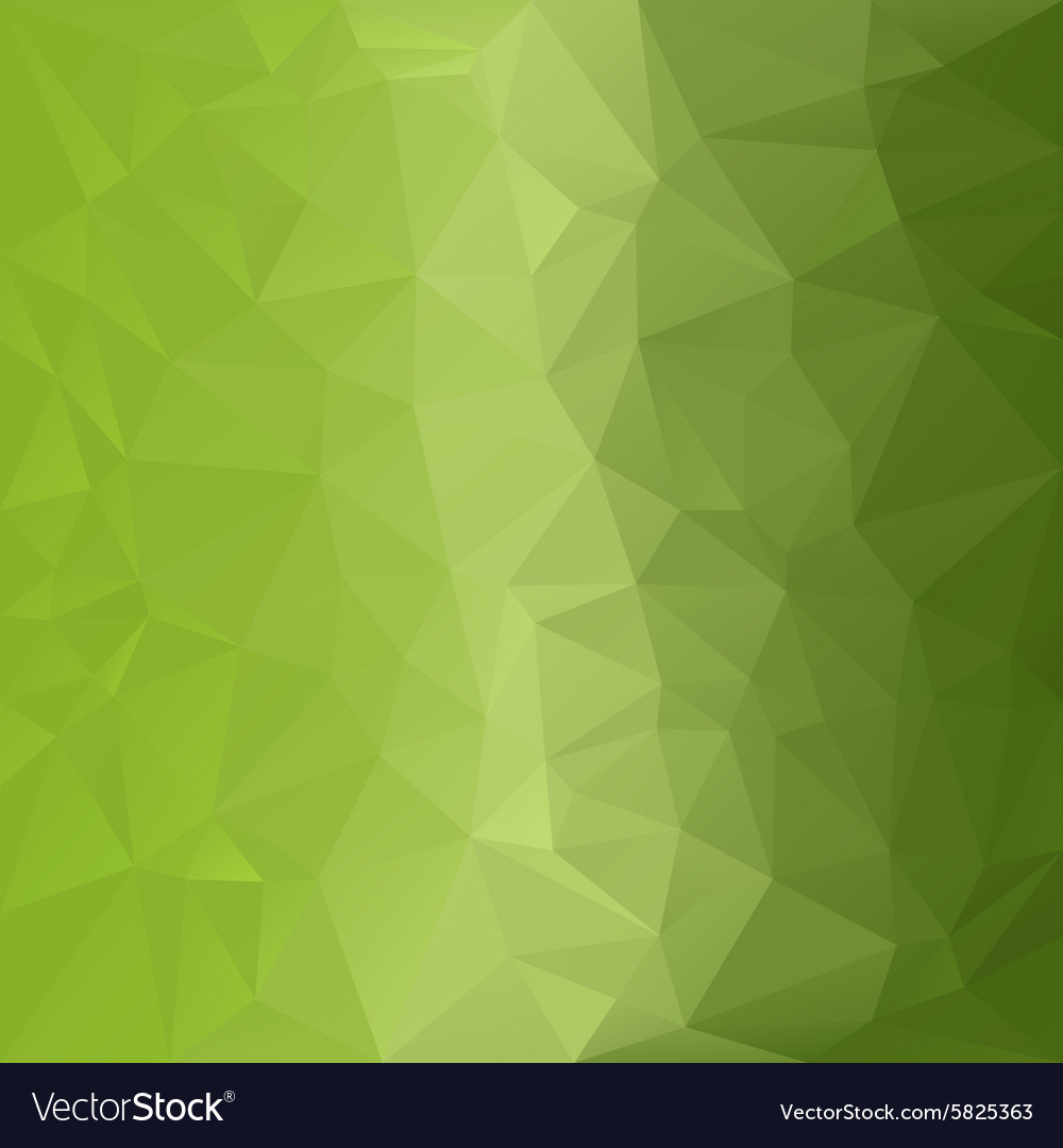 Light green polygonal triangular pattern