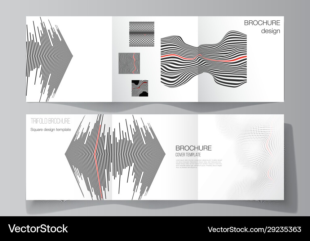 Minimal editable layout square Royalty Free Vector Image