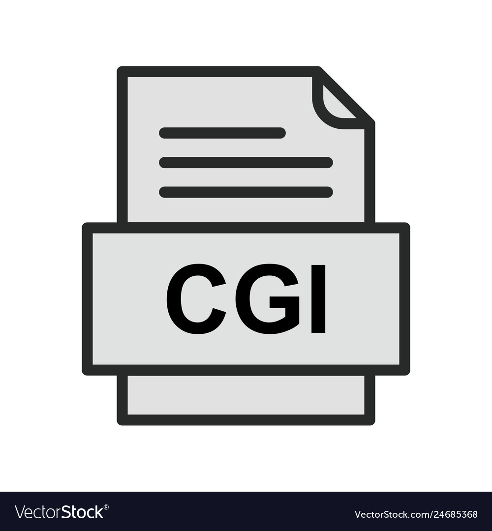 Cgi file document icon