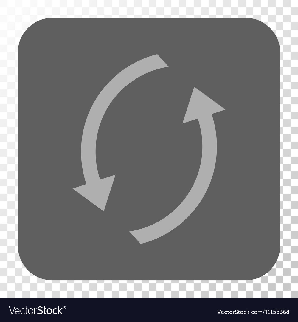 Refresh rounded square button