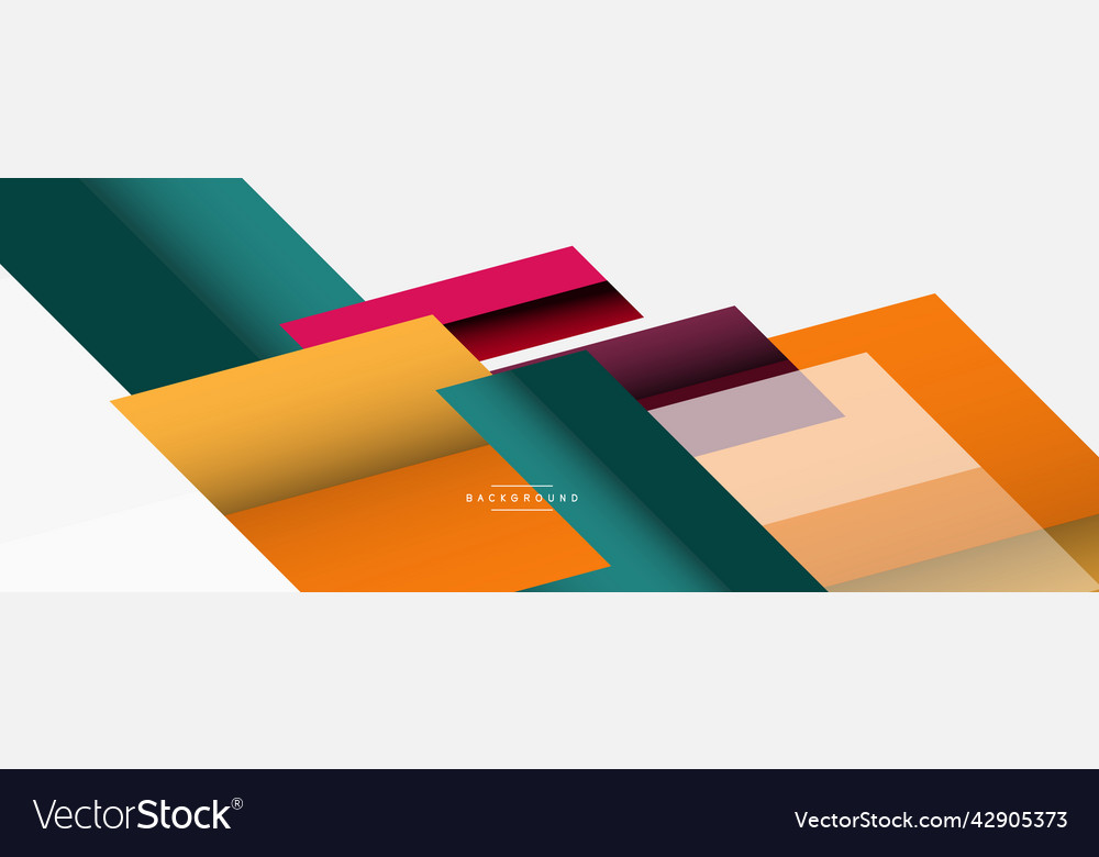 Background abstract overlapping color vector image Background abstract overlapping color