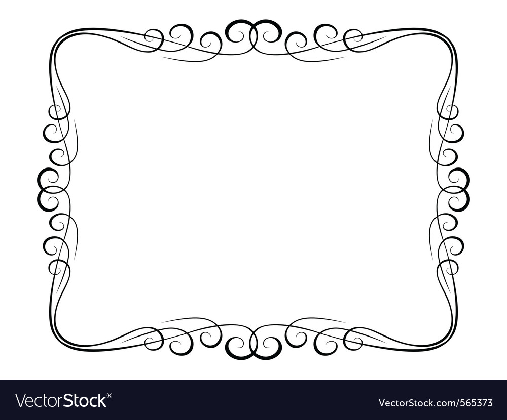 Calligraphy ornamental Royalty Free Vector Image