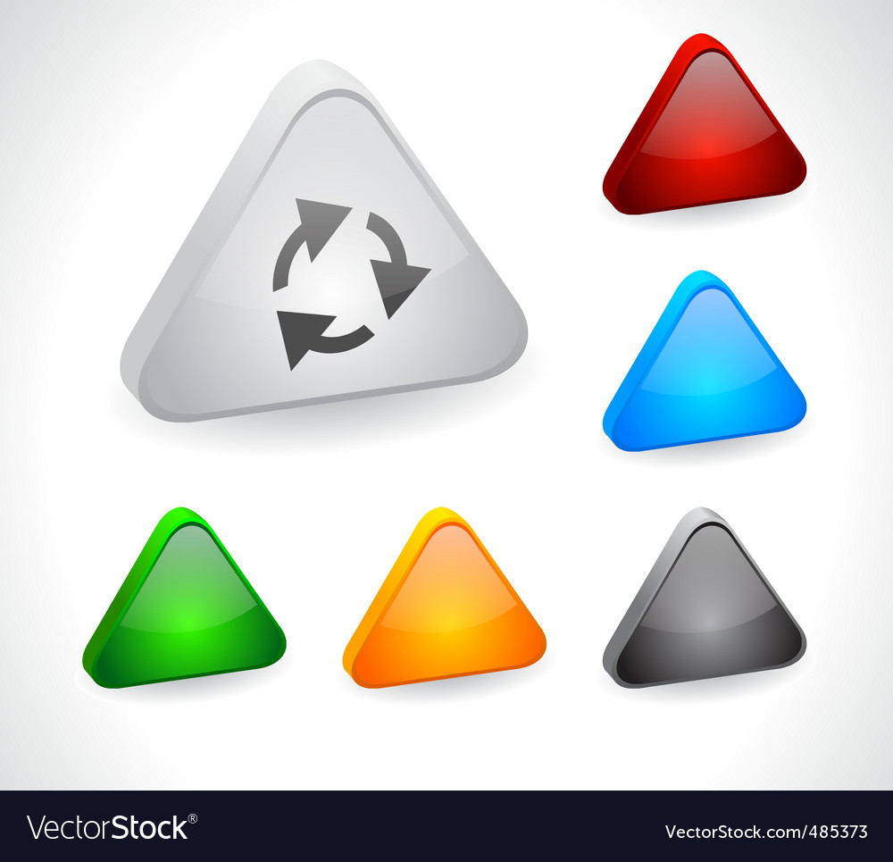 Color 3d buttons for web
