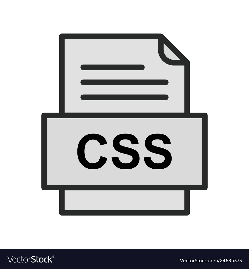 Css file document icon