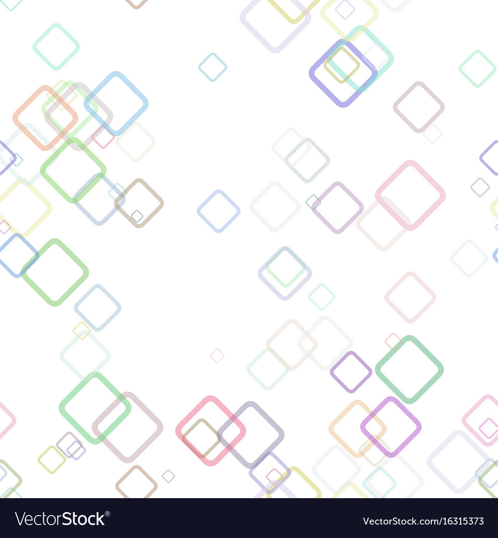 Seamless geometric square pattern background