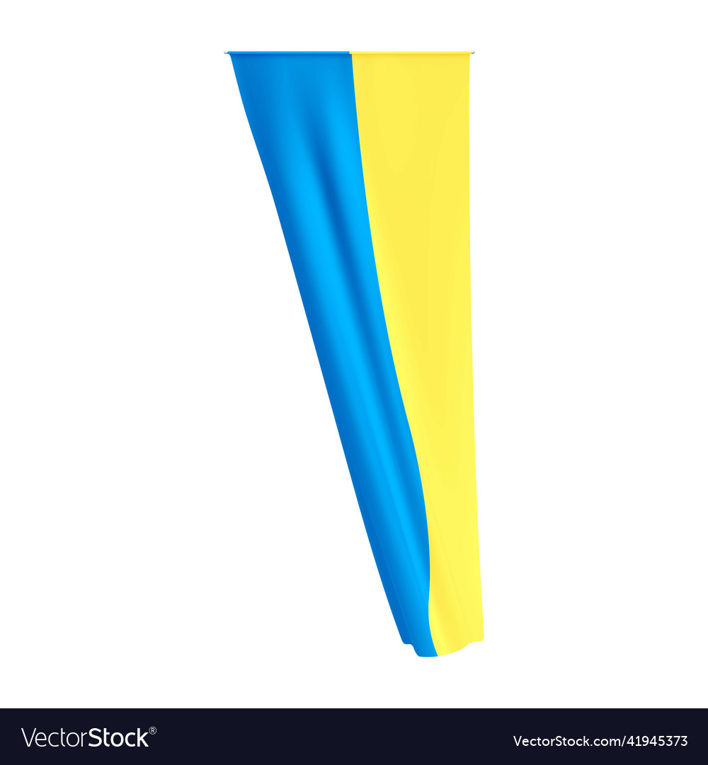 Ukraine vertical flag national ukrainian yellow