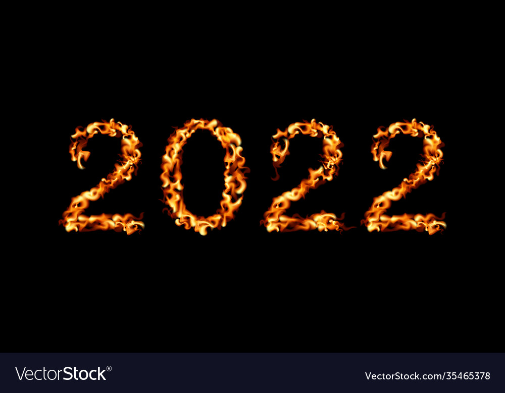 2022 new year Royalty Free Vector Image - VectorStock