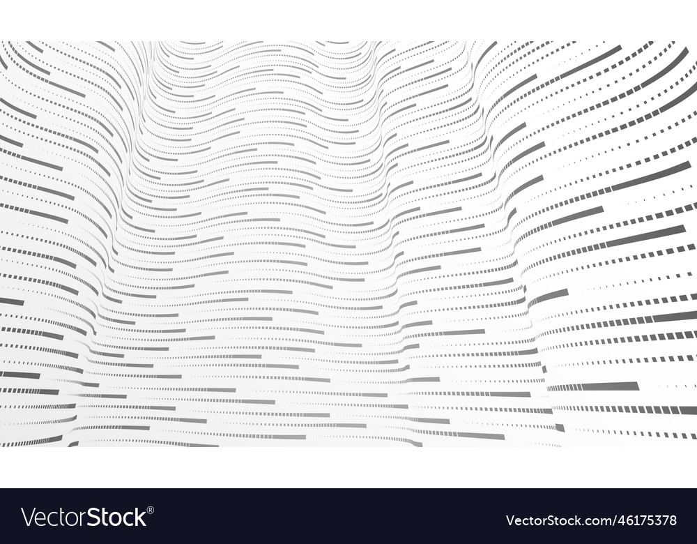 Big data flow technology and science background vector image Big data flow technology and science background