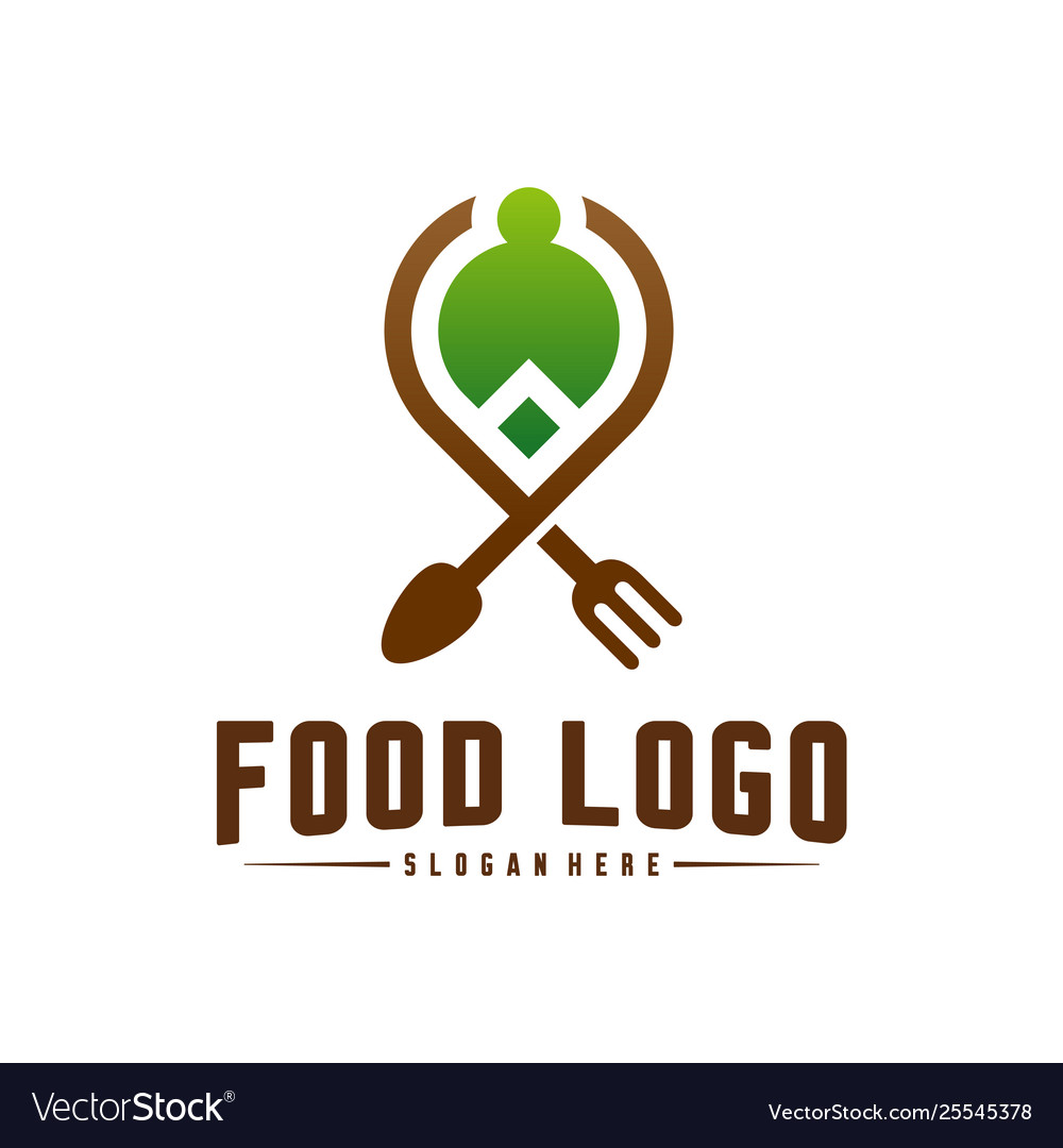 Food point logo design concepts