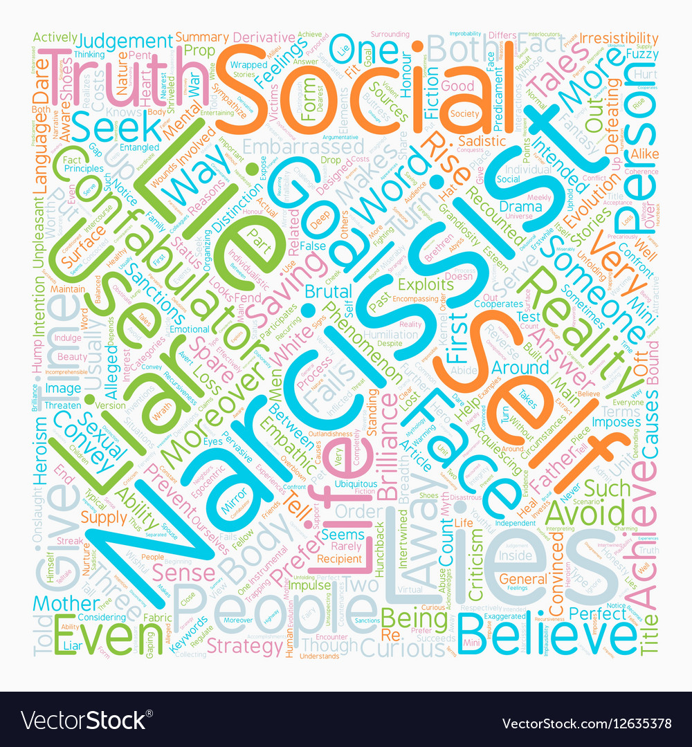 Lies people tell text background wordcloud concept