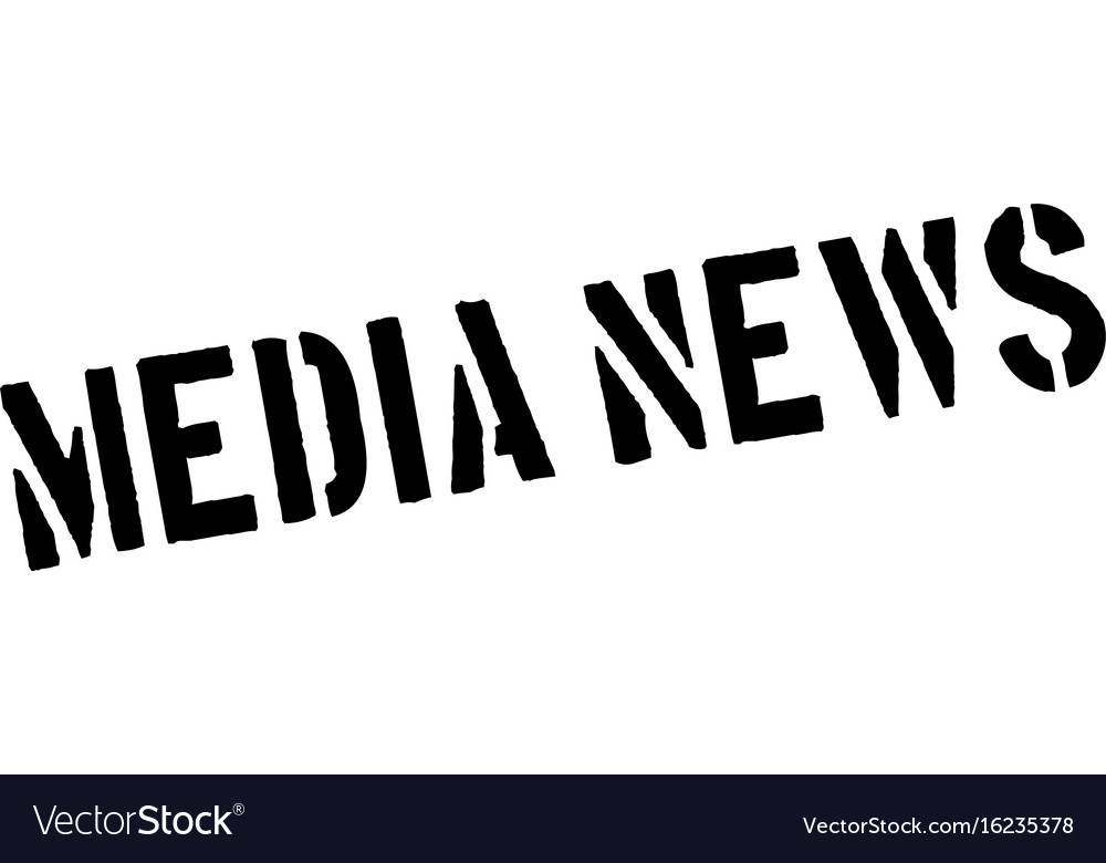 Media news rubber stamp