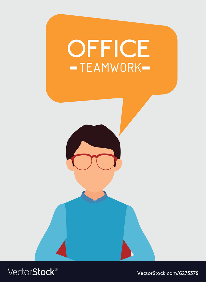 Office and business people Royalty Free Vector Image