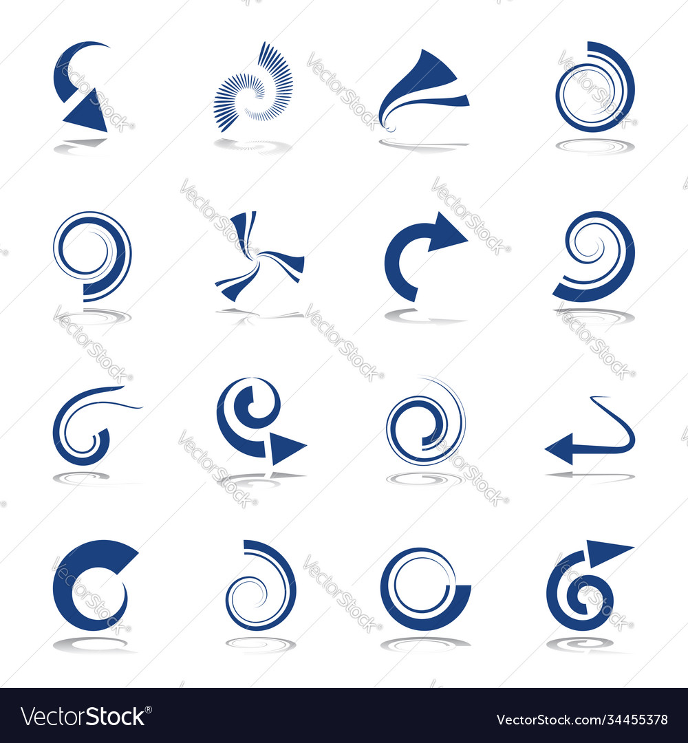 Spiral Arrows & Circles