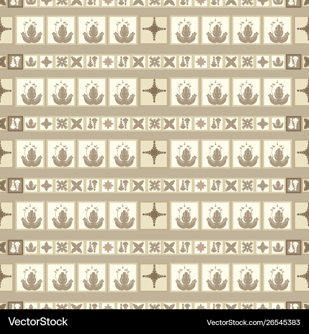 Ceramic tile pattern abstract mosaic Royalty Free Vector