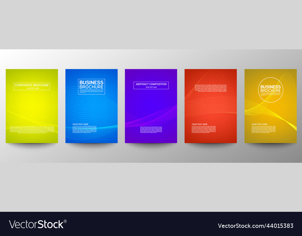 Cover geometric minimal set abstract line pattern vector image Cover geometric minimal set abstract line pattern