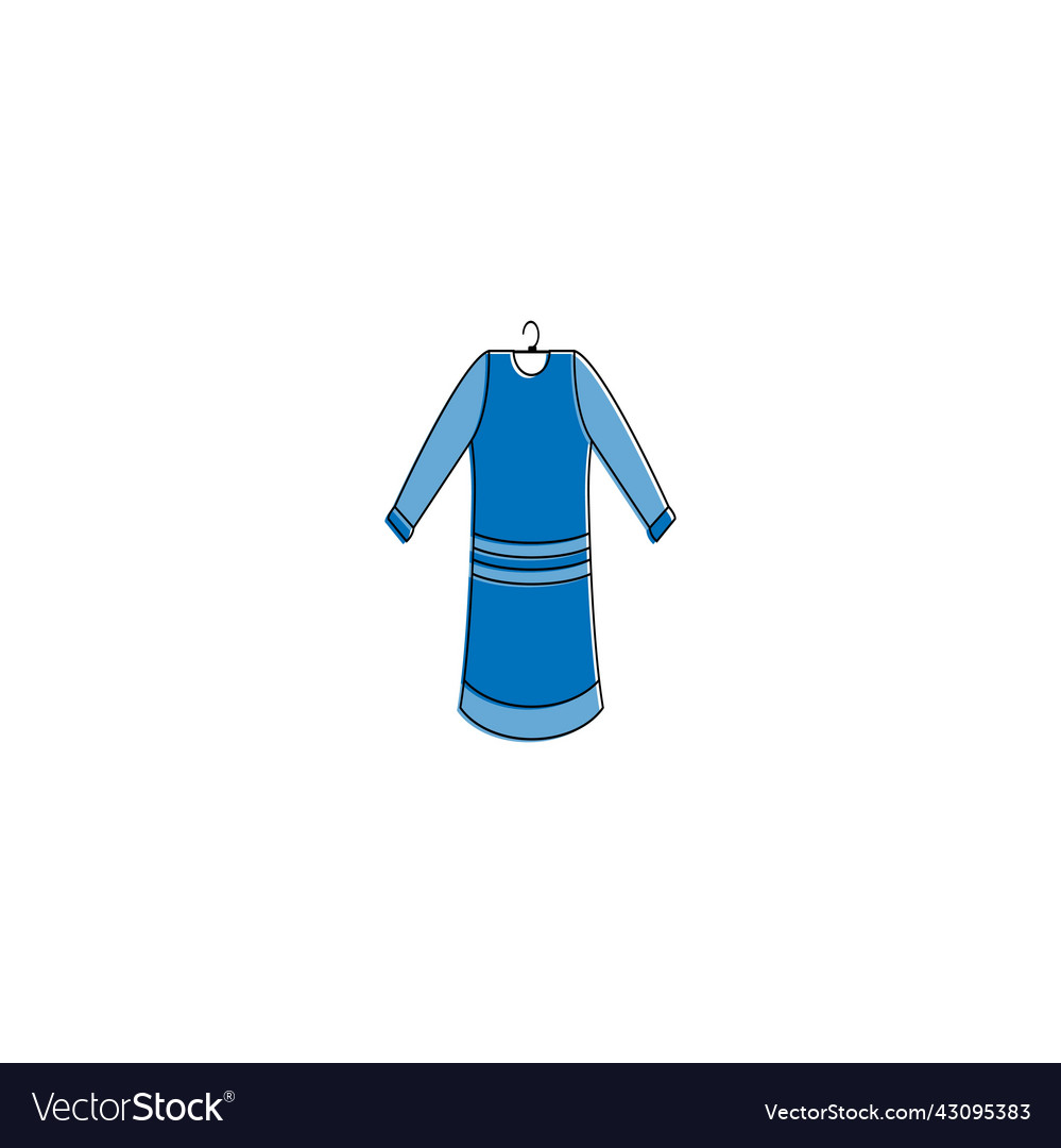 Dress icon design vector image Dress icon design