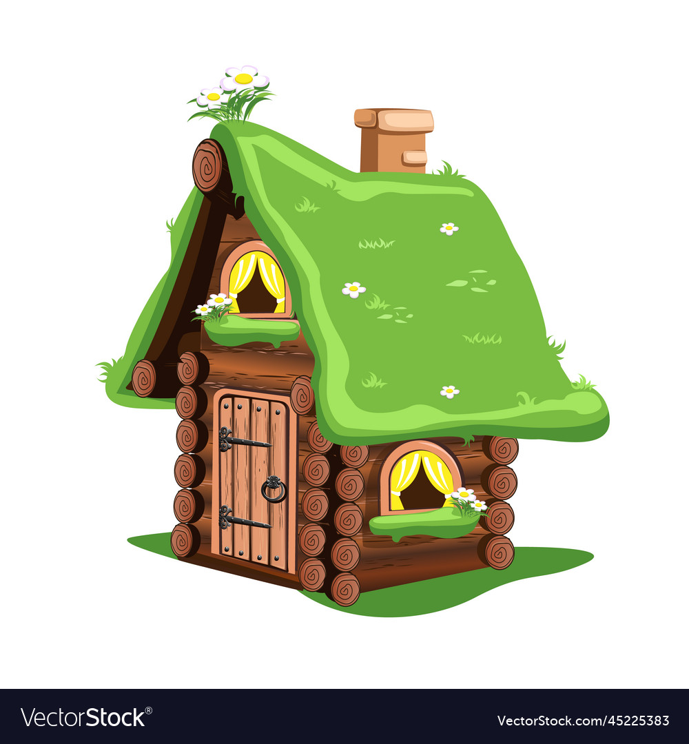 Fairy tale wooden house