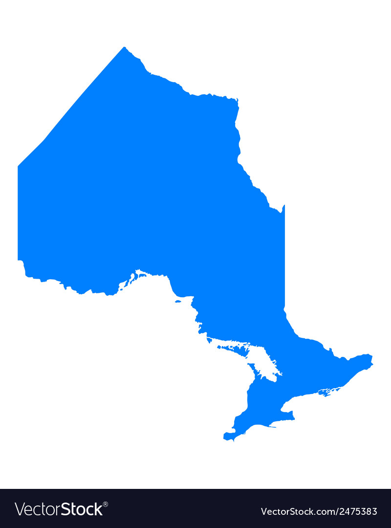 Map of ontario