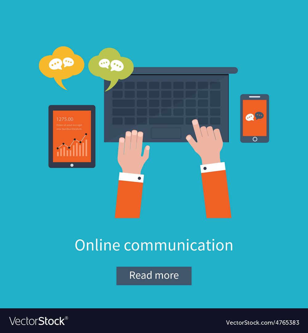 Set of flat design concepts
