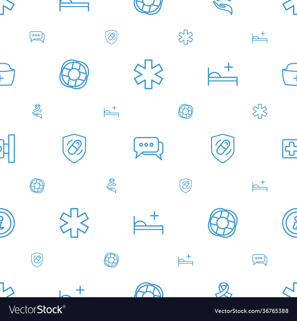 Help icons pattern seamless white background