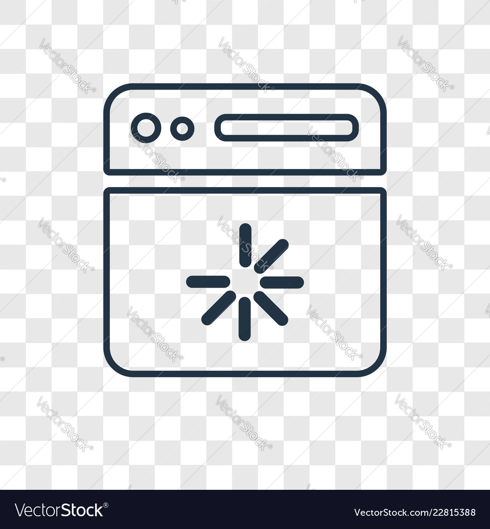 Loading concept linear icon isolated vector image Loading concept linear icon isolated