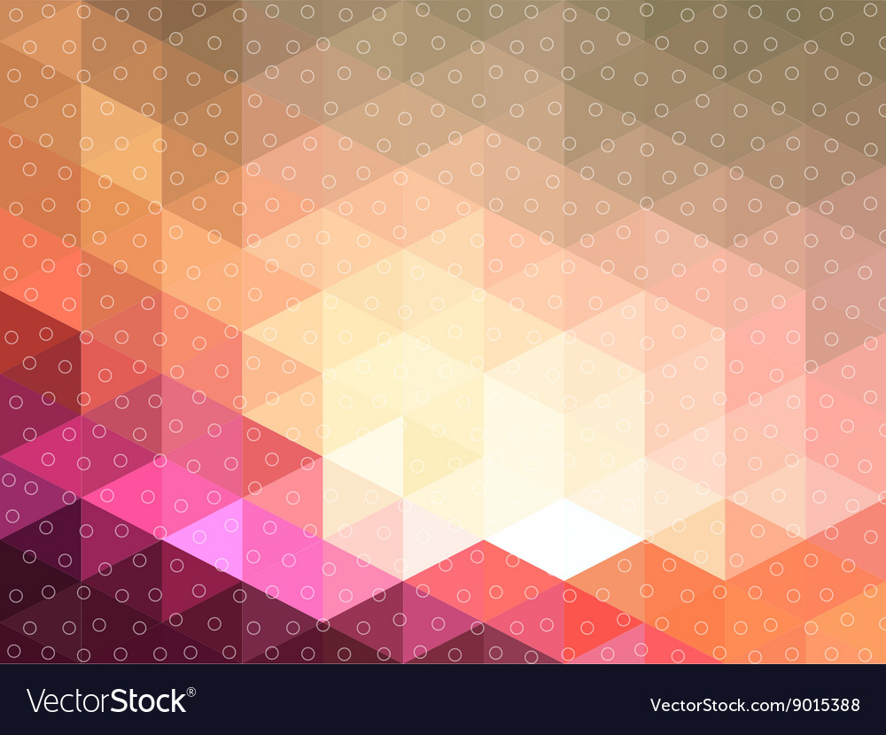 Pink triangle cave with circle texture