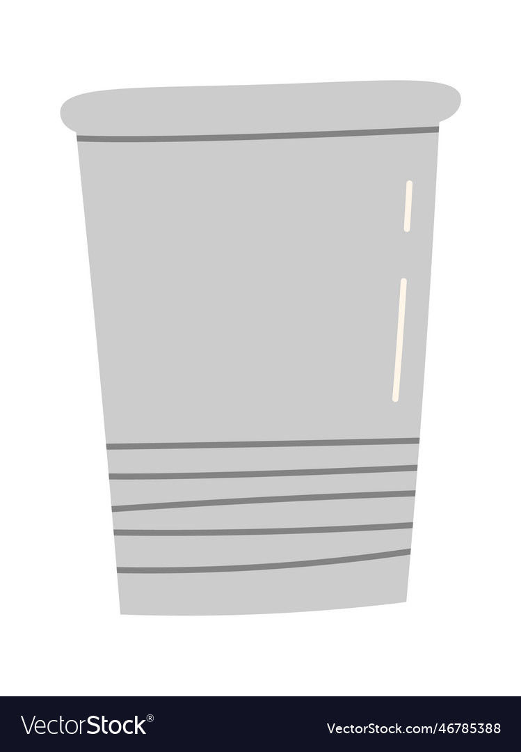 Plastic cup icon