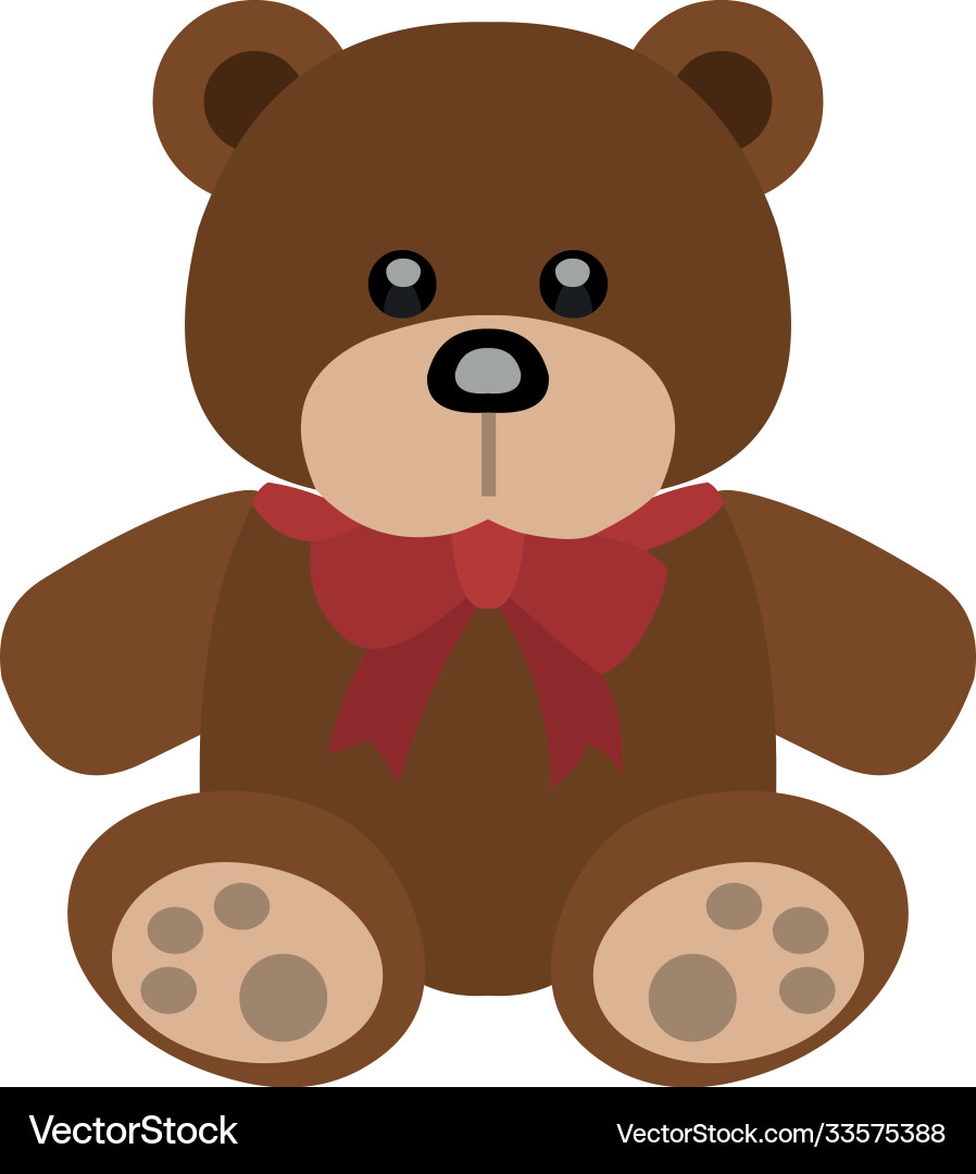 Teddy bear Royalty Free Vector Image - VectorStock