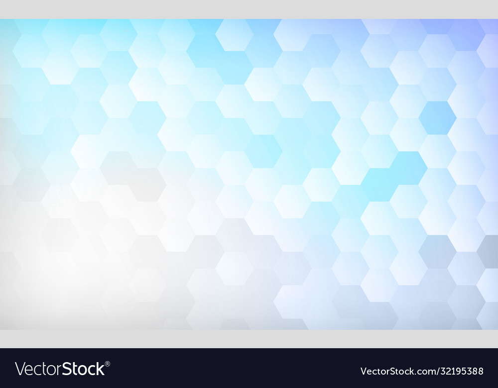 Weiß abstrakt hexagon Hintergrund