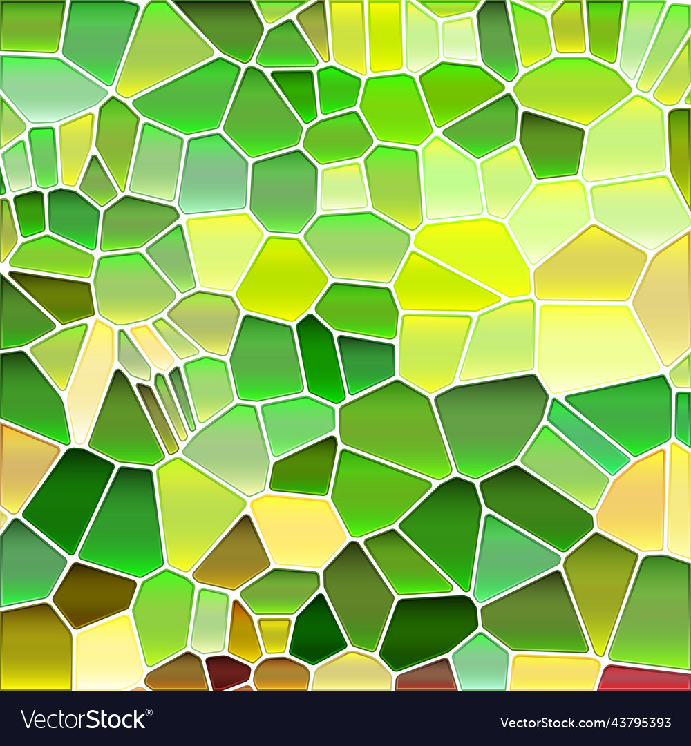 Abstract stained-glass mosaic background