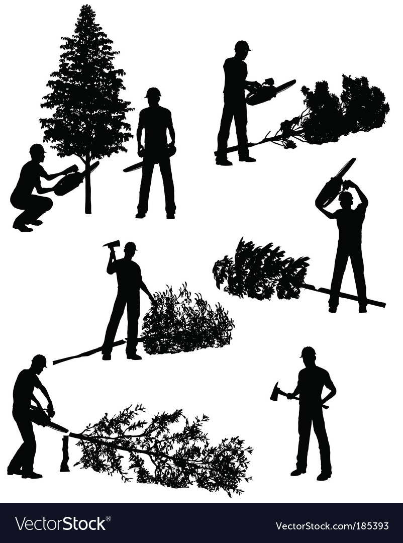 Lumberjack Royalty Free Vector Image - VectorStock