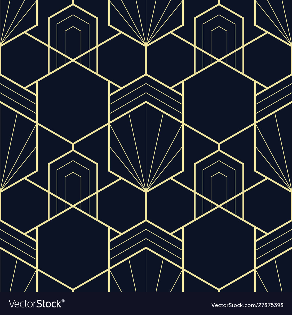 Abstract geometric shapes seamless cubes pattern