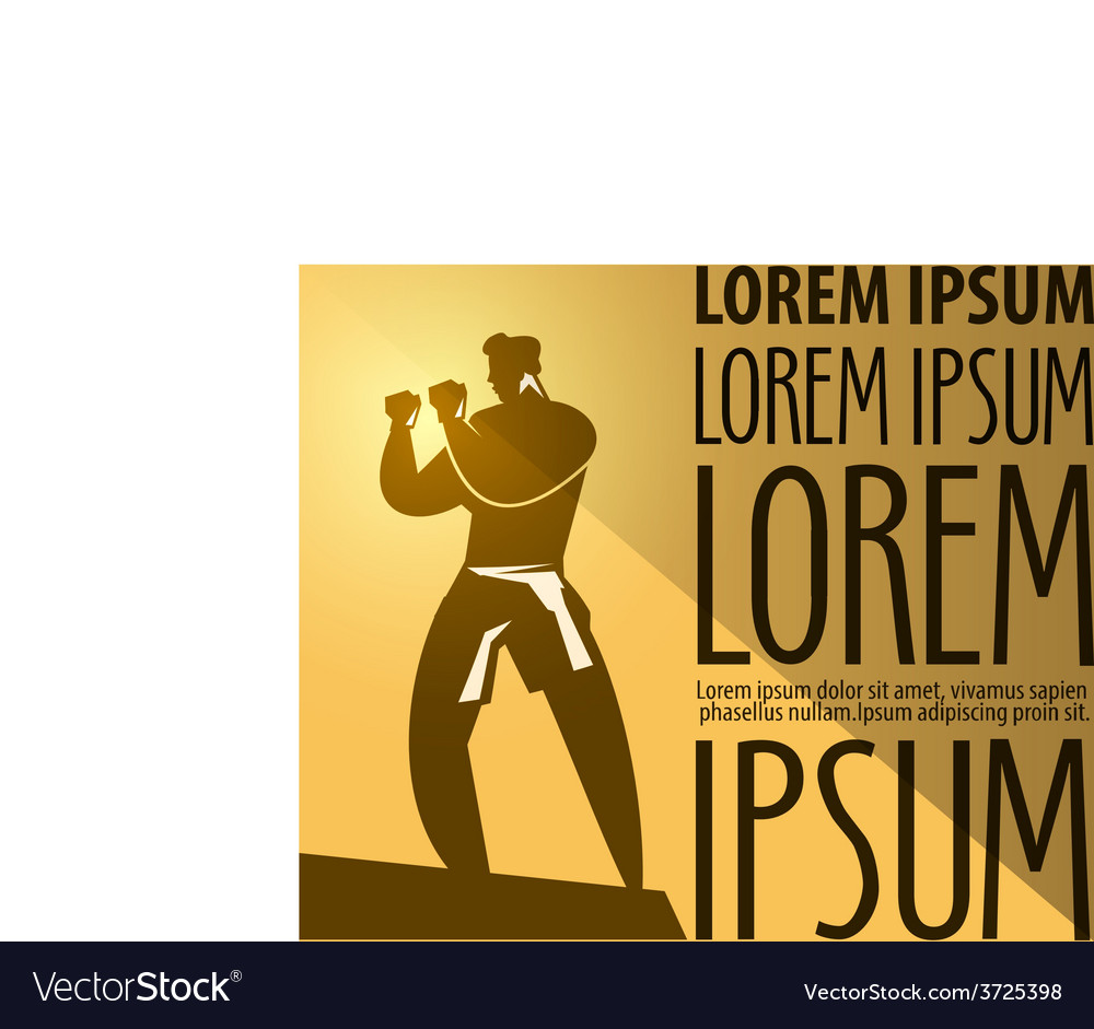 Boxing Logo Design Template Sports Or Royalty Free Vector Boxing Logo Design Template Sports Or Vector Image