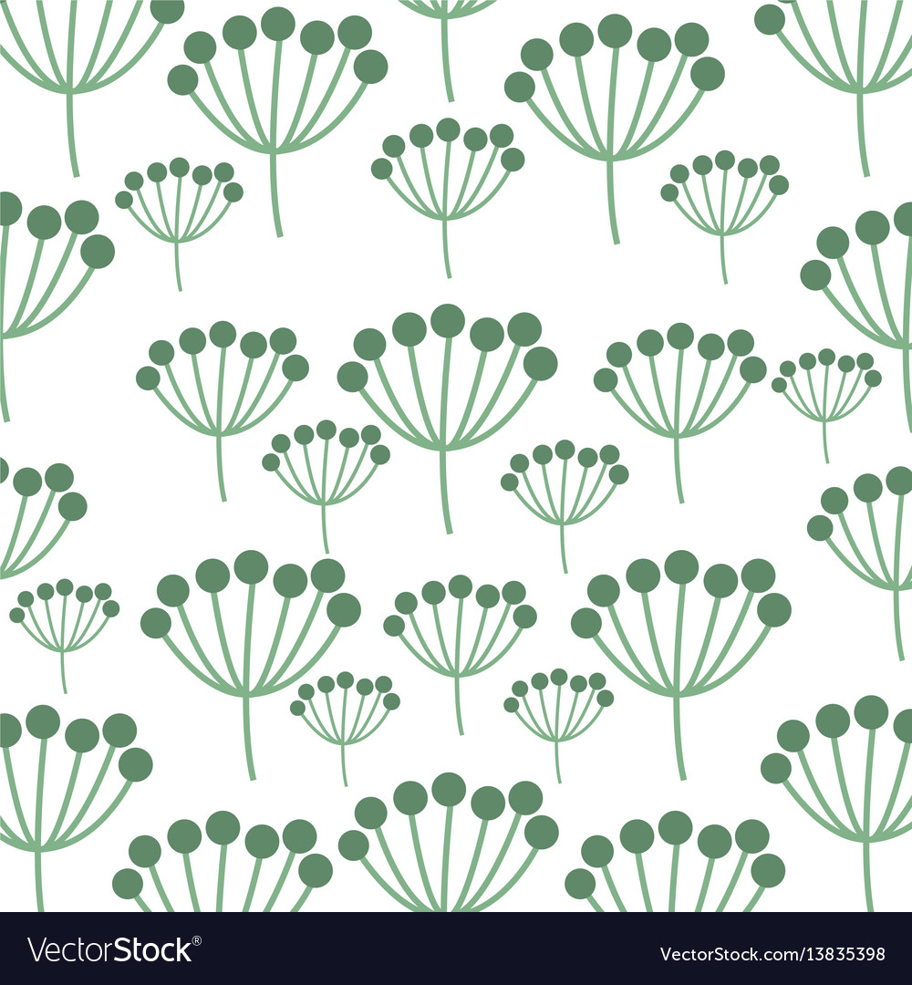 Floral pattern background decoration card vector image Floral pattern background decoration card
