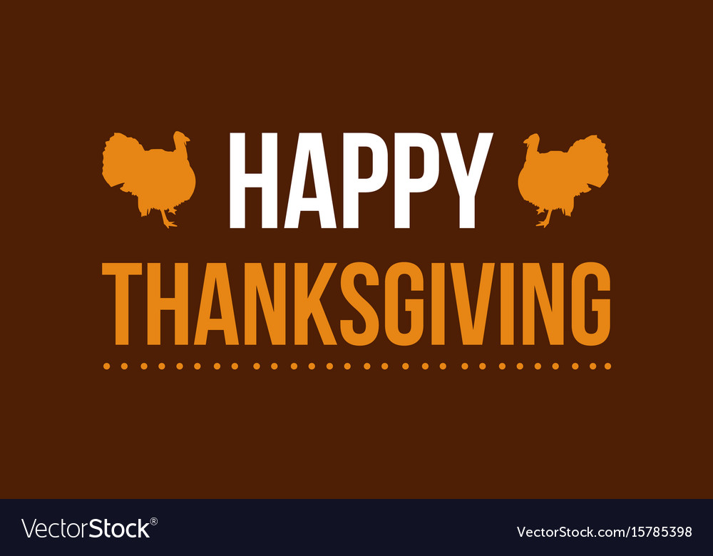 Happy thanksgiving greeting card collection