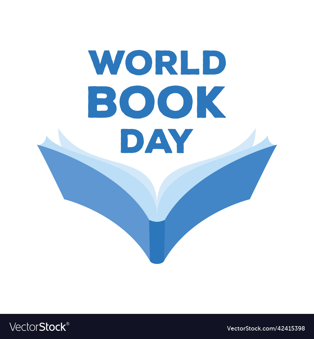 World book day icon Royalty Free Vector Image - VectorStock