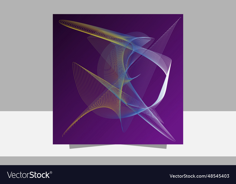 Dynamic lines background abstract line eff