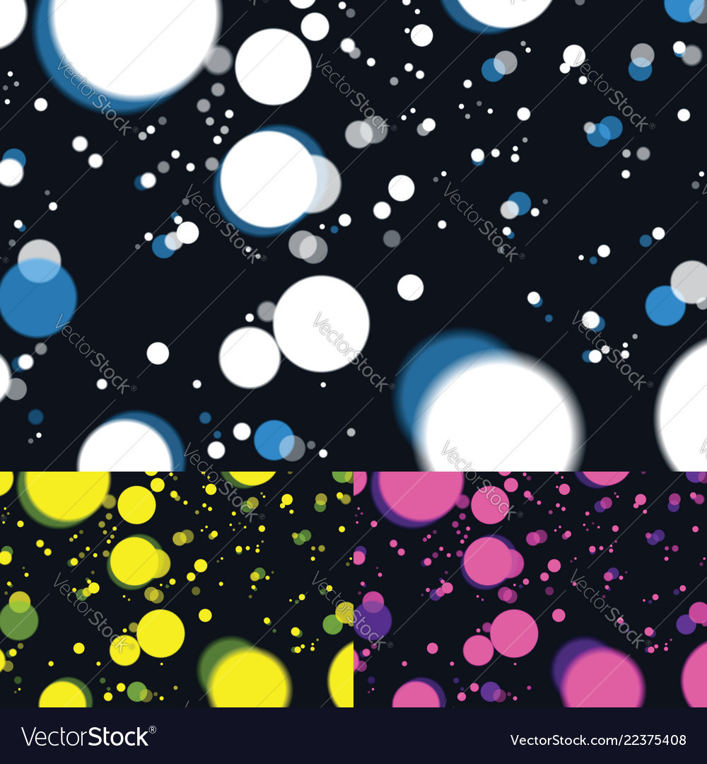 Abstract circles bokeh background