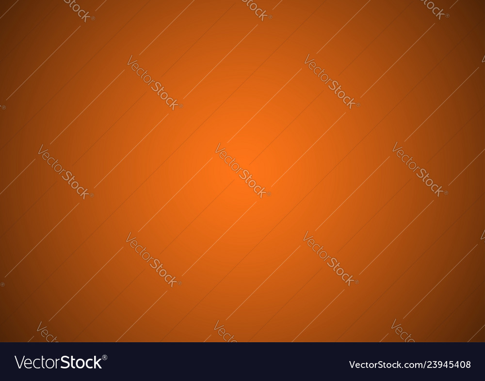 Abstract orange and black gradient background Vector Image