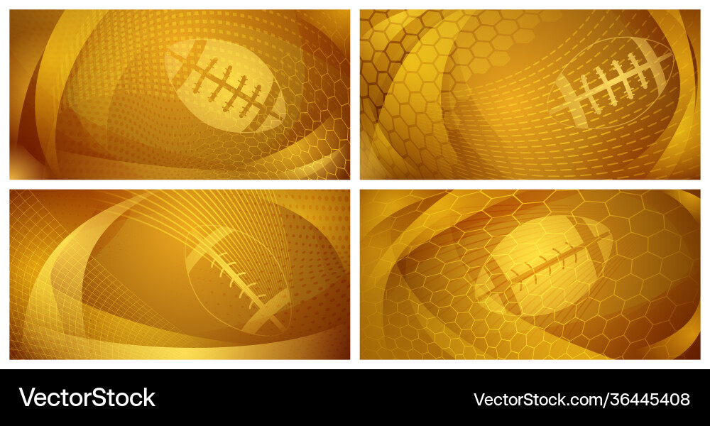Abstract rugby backgrounds Royalty Free Vector Image