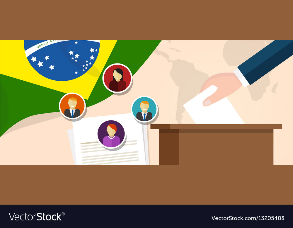 Brazil democracy political process selecting